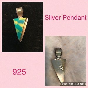 925 silver Mexican Calcite pendant